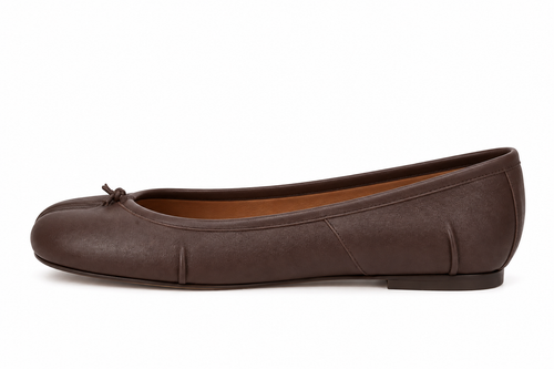 Espresso Tabi Ballet Flats