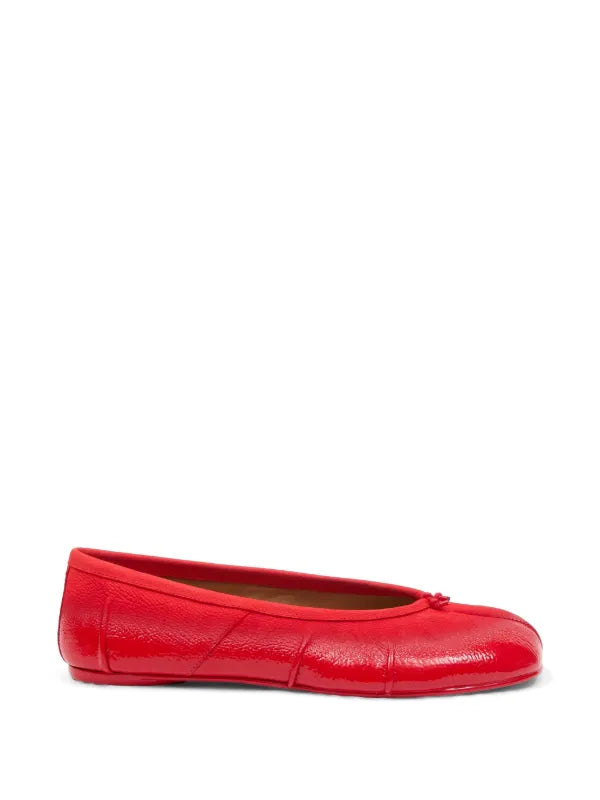 Cherry Tabi Ballet Flats